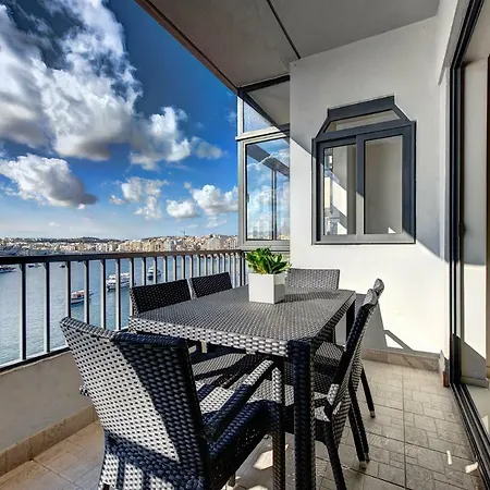 Tigne Luxury Seafront Apartments & Penthouse With Heated Jacuzzi *